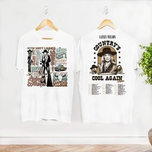 2024 Lainey Wilson Country_s Cool Again Tour  Shirt 2 Sided